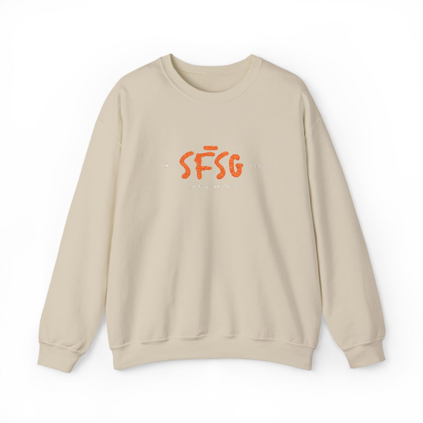 SFSG - Unisex Embroidery Crewneck Sweatshirt