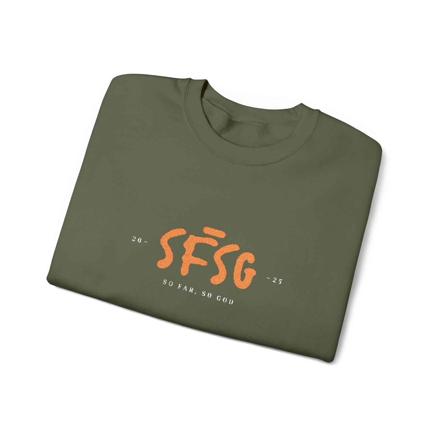 SFSG - Unisex Embroidery Crewneck Sweatshirt