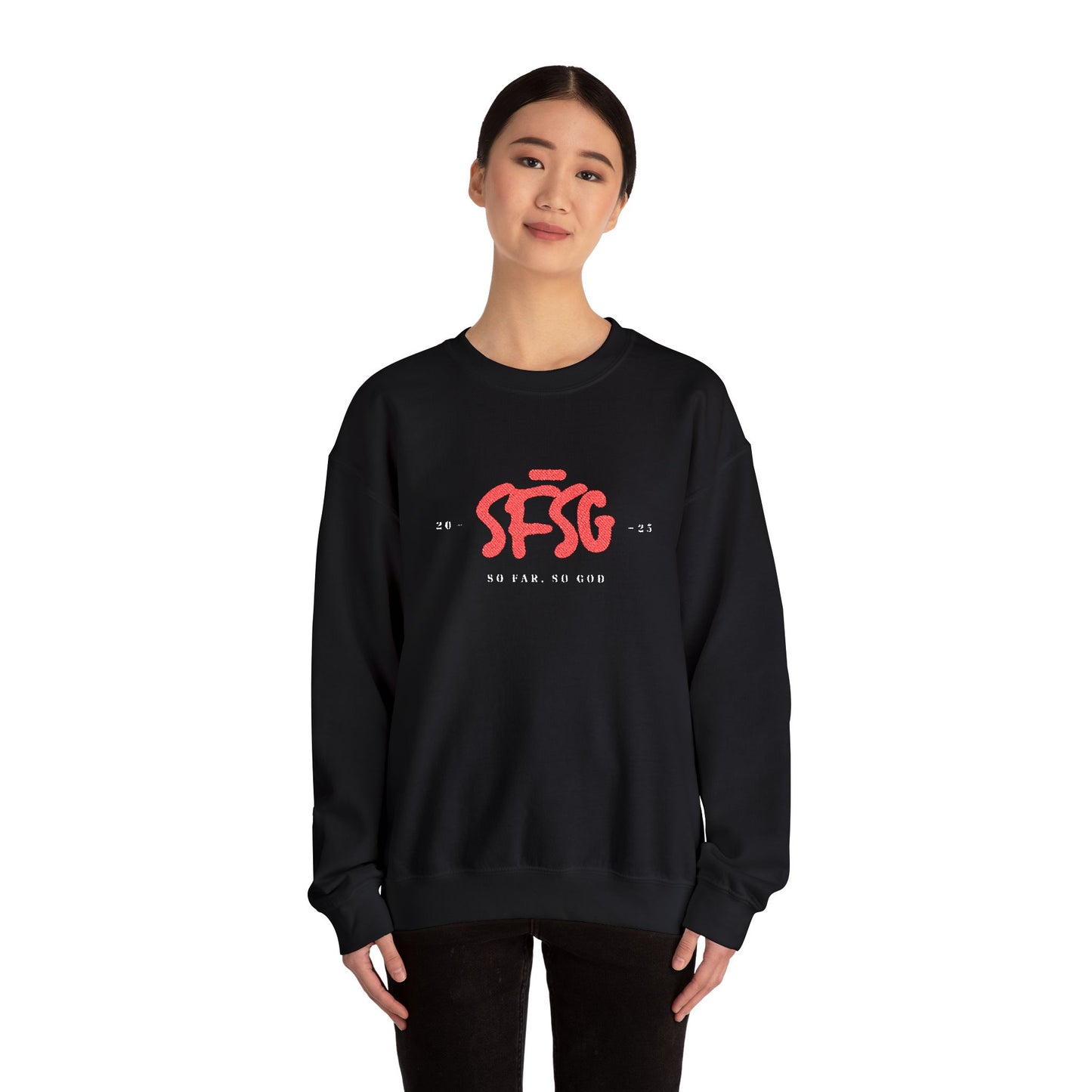 SFSG Unisex Sweatshirt: LOGO RED CLASSIC (Embroidery)