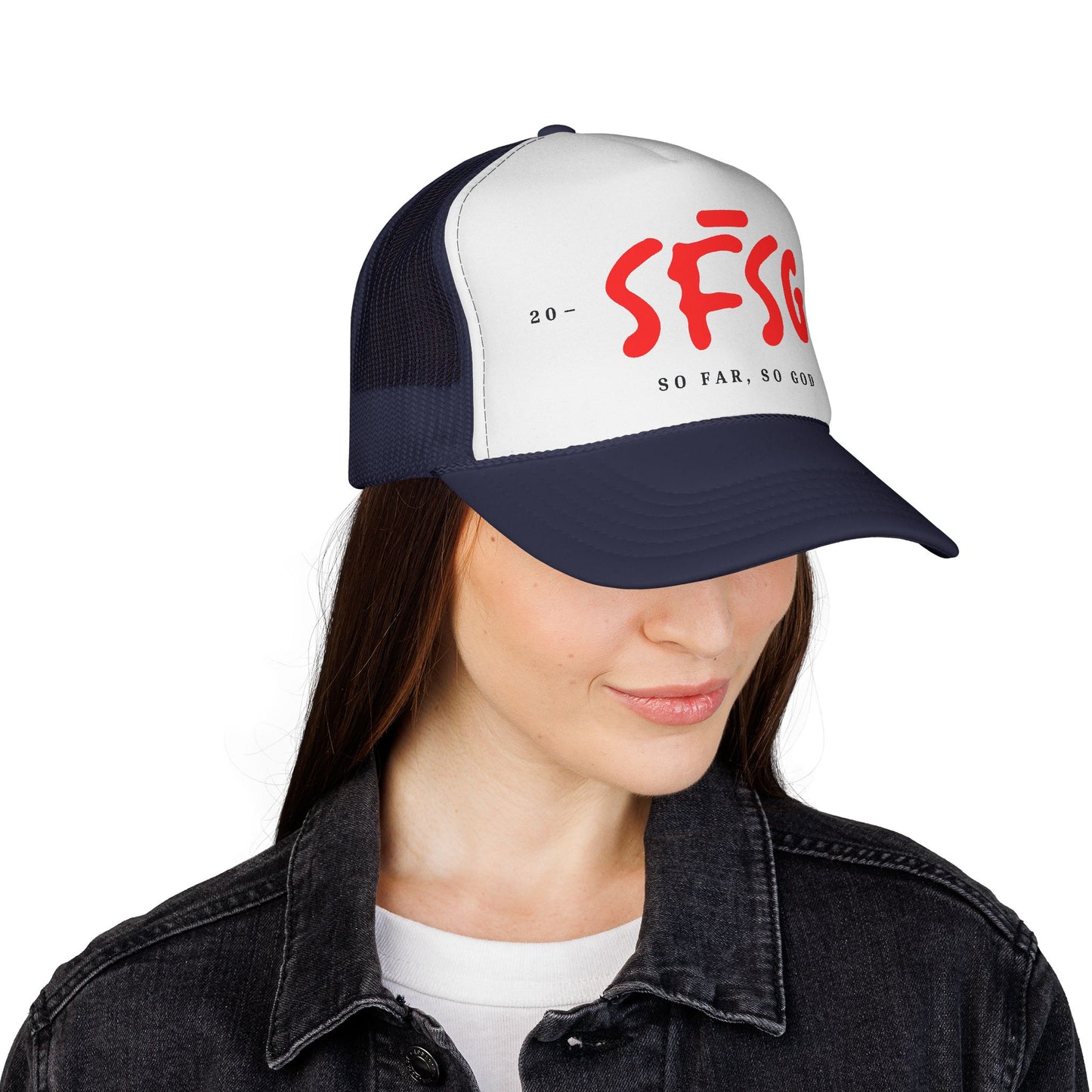 SFSG Trucker Cap: RED LOGO