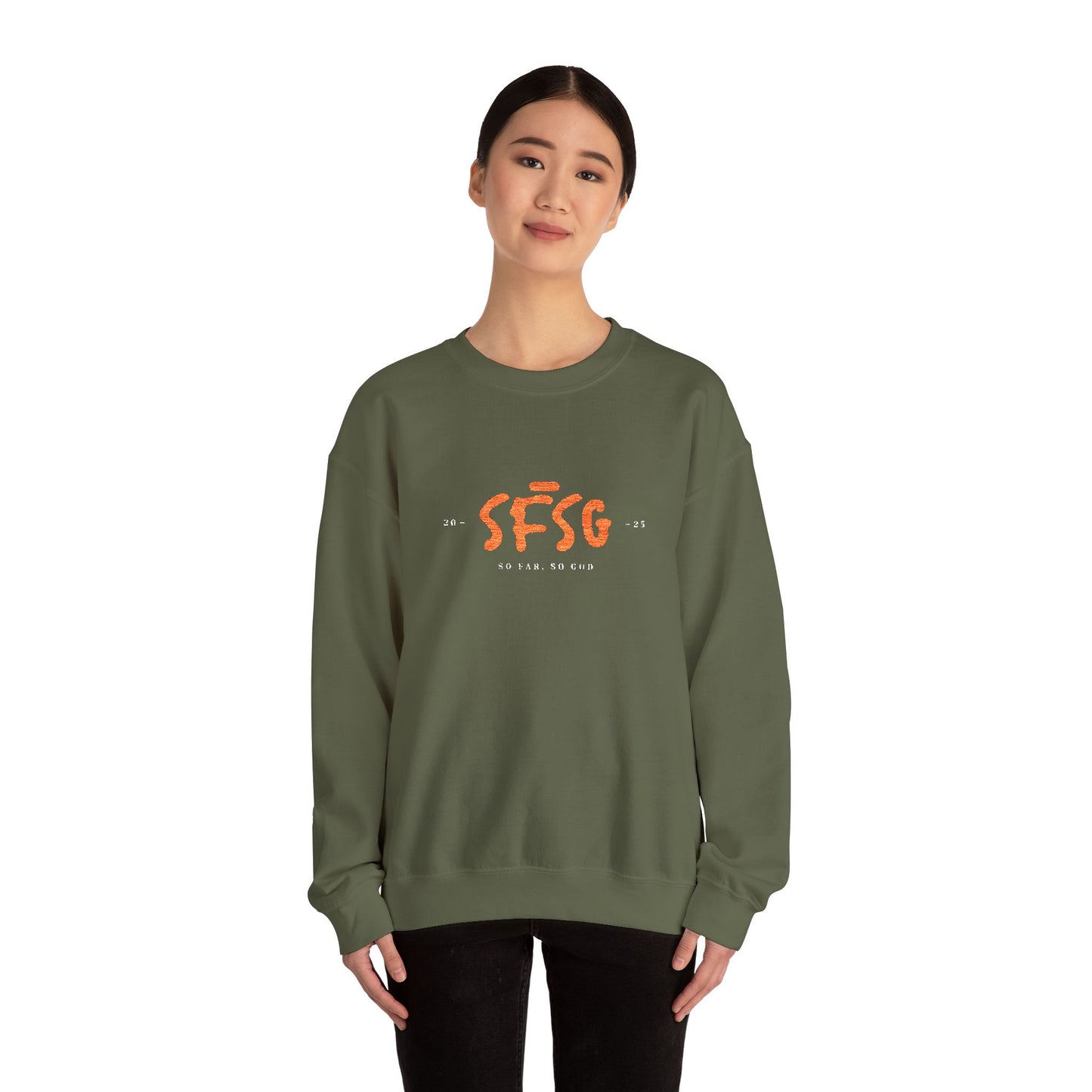 SFSG - Unisex Embroidery Crewneck Sweatshirt