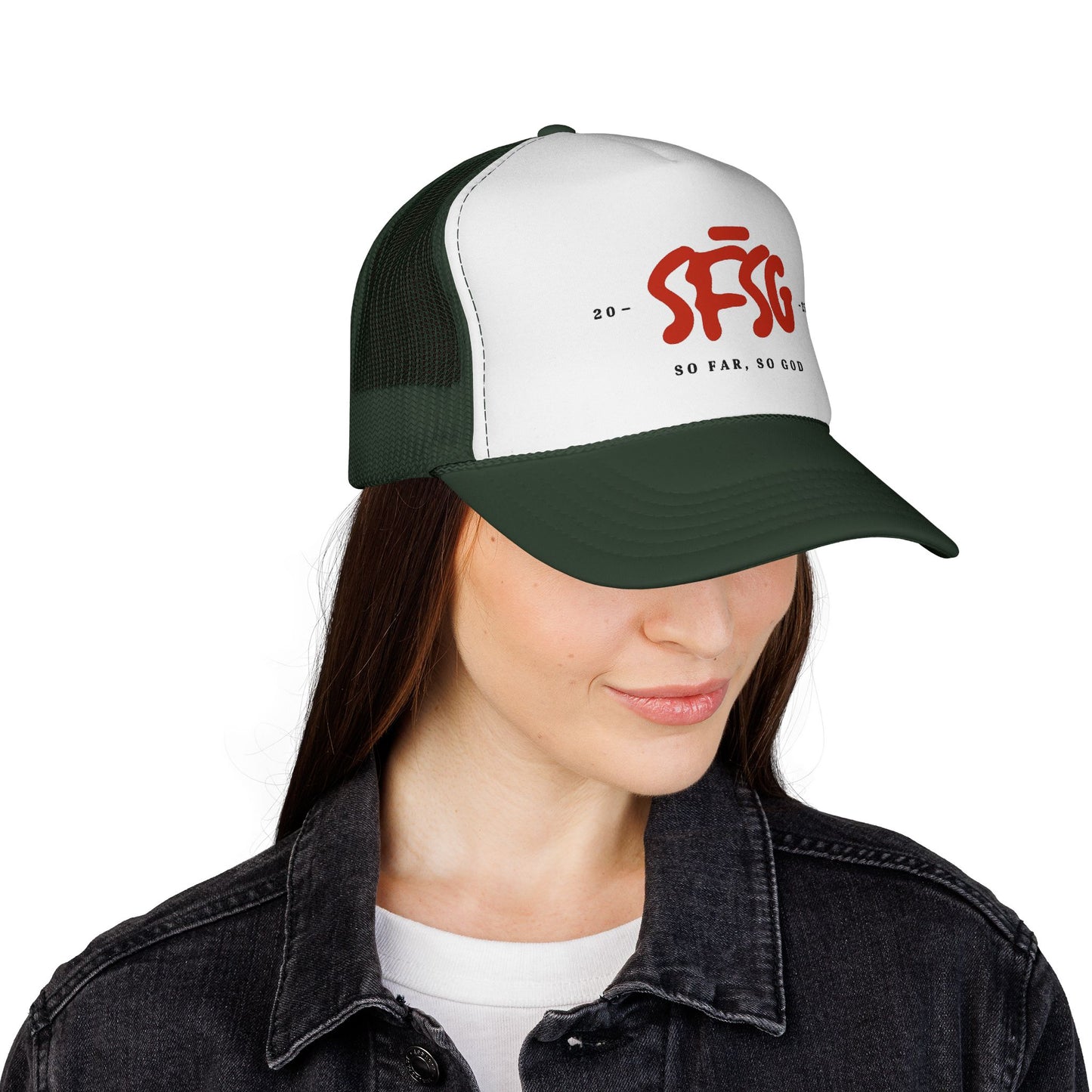 SFSG Trucker Cap: RED LOGO