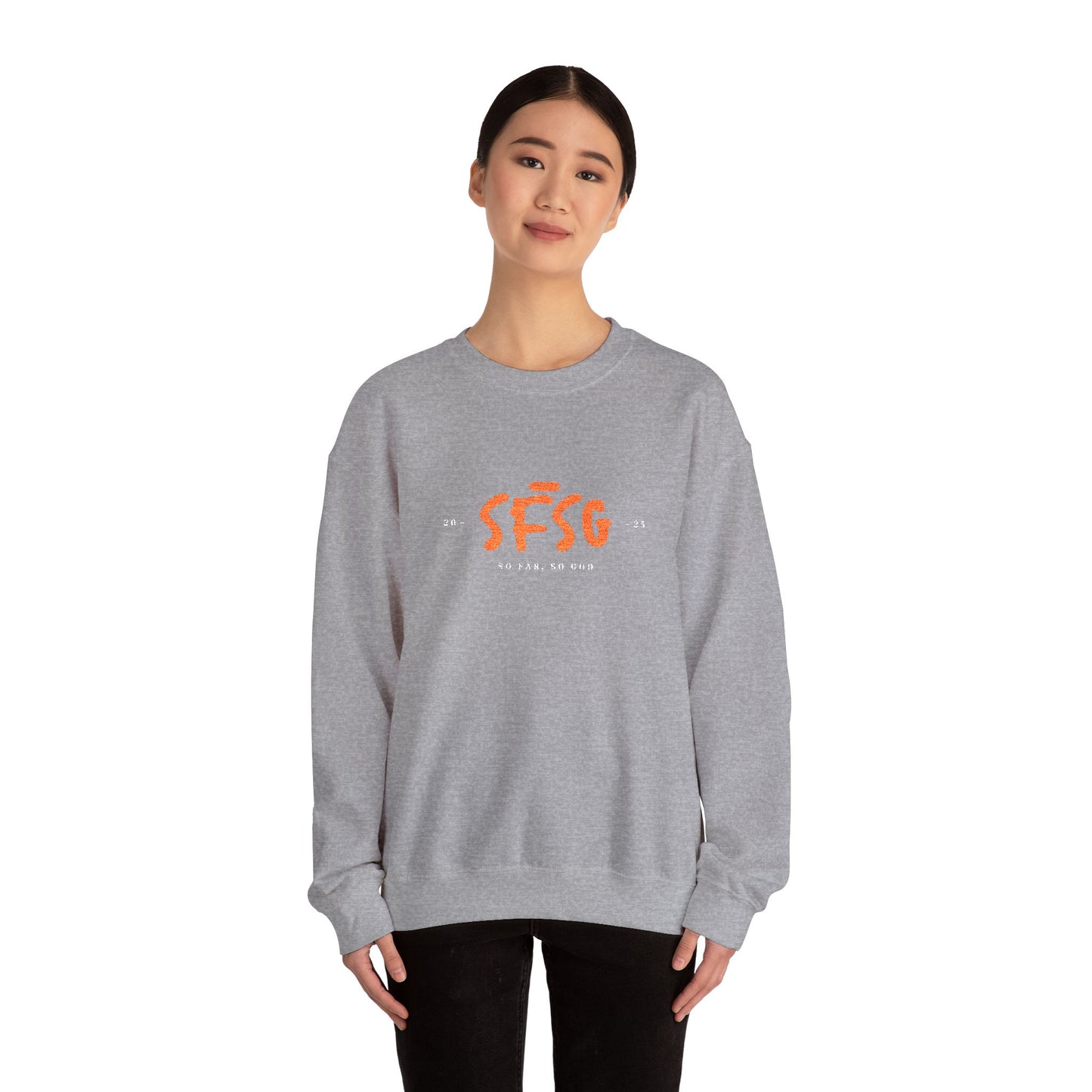SFSG - Unisex Embroidery Crewneck Sweatshirt