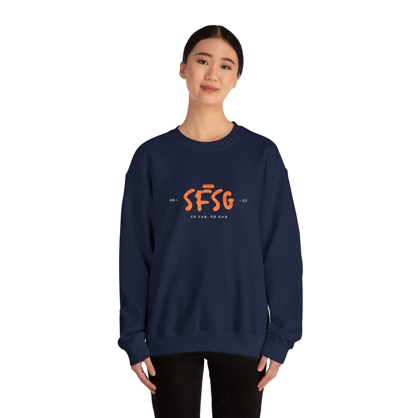 SFSG - Unisex Embroidery Crewneck Sweatshirt