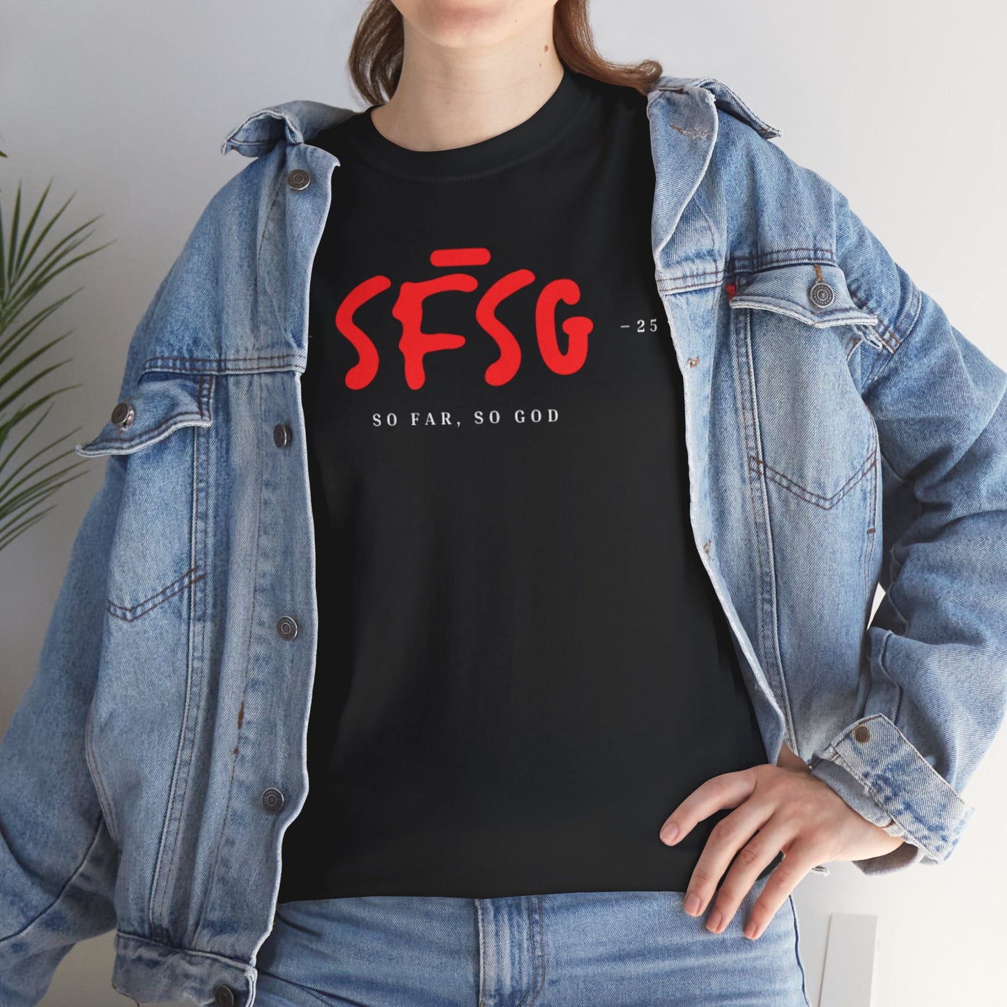 SFSG Unisex Tee: BLCK RED