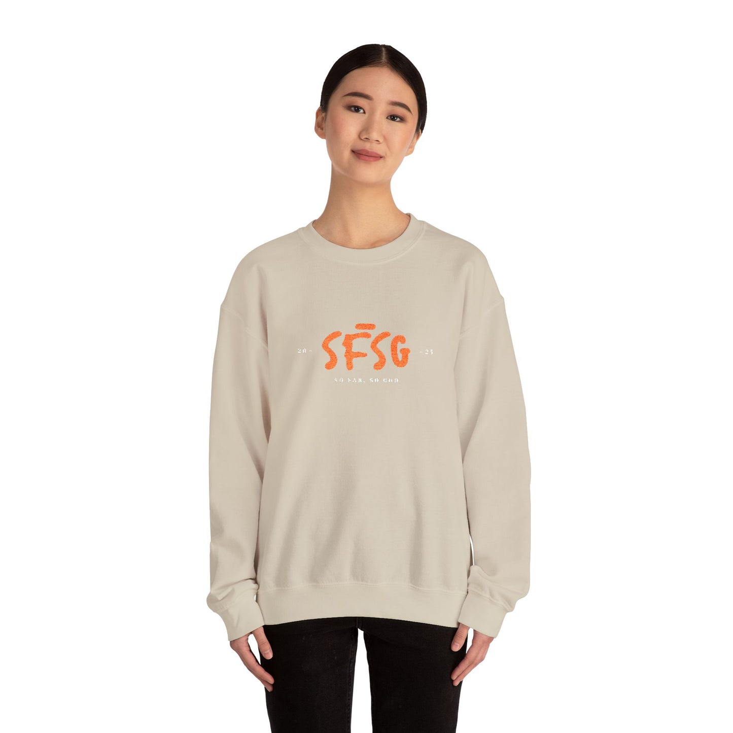SFSG - Unisex Embroidery Crewneck Sweatshirt