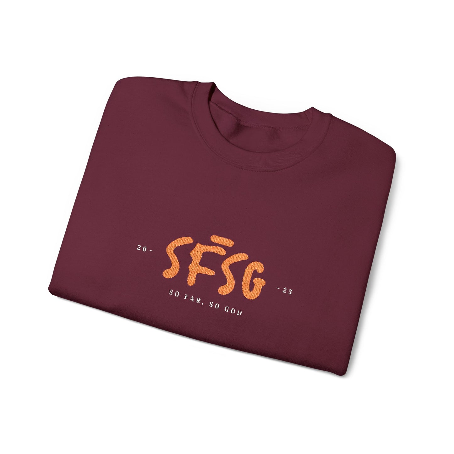 SFSG - Unisex Embroidery Crewneck Sweatshirt