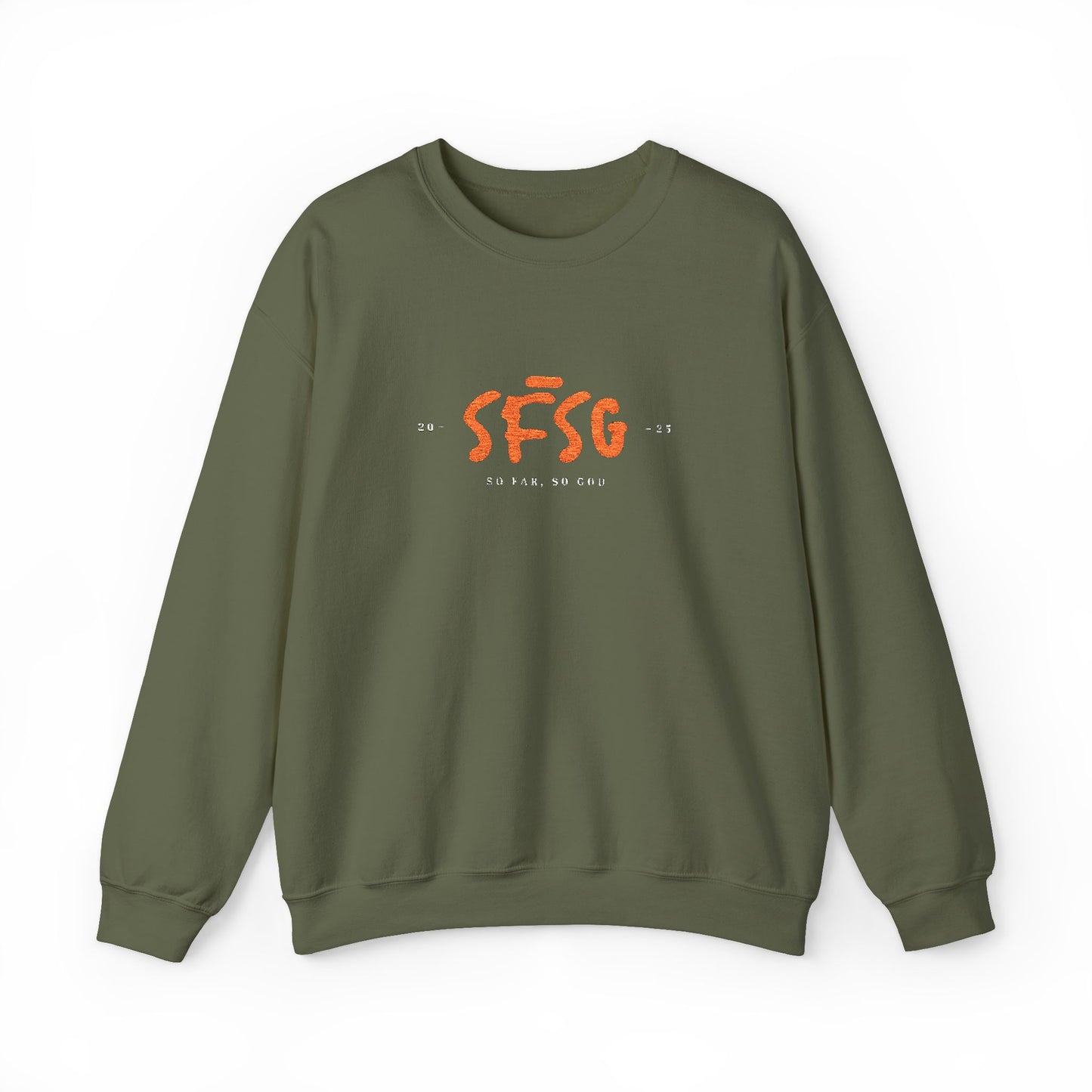 SFSG - Unisex Embroidery Crewneck Sweatshirt