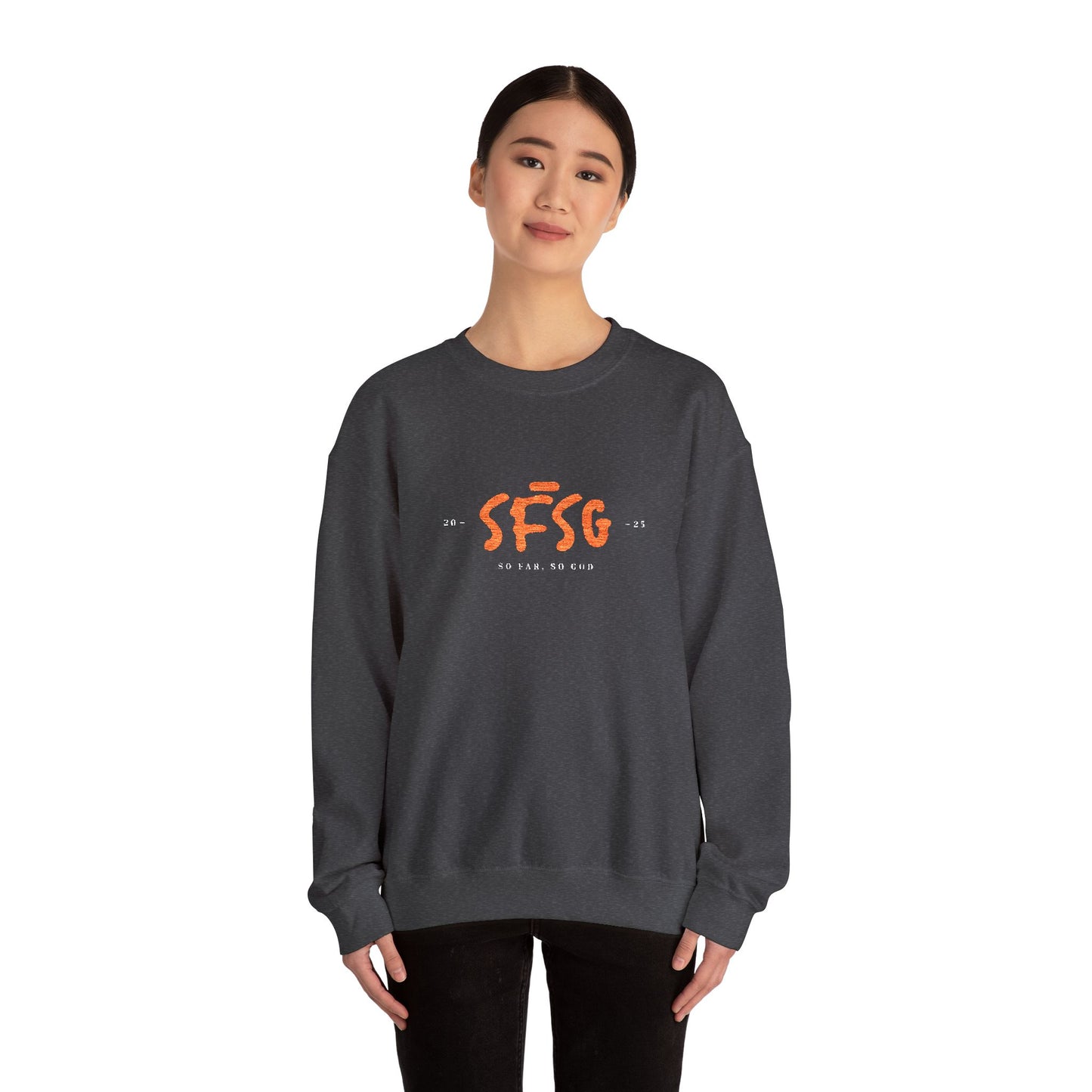SFSG - Unisex Embroidery Crewneck Sweatshirt