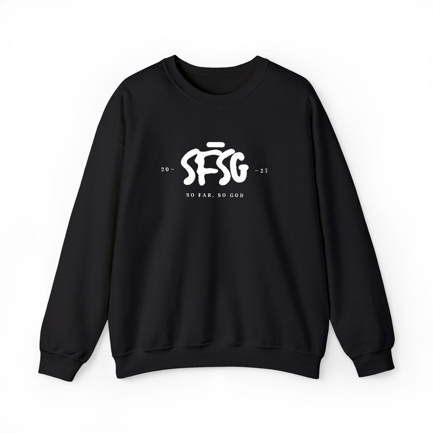 SFSG Unisex Embroidery Sweatshirt : WHITE CLASSIC