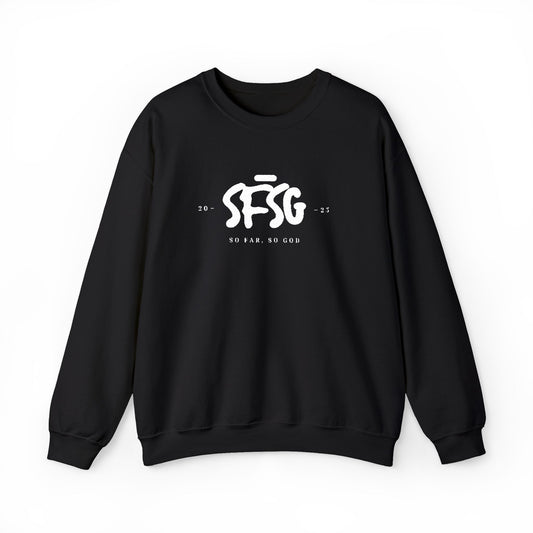 SFSG Unisex Embroidery Sweatshirt : WHITE CLASSIC