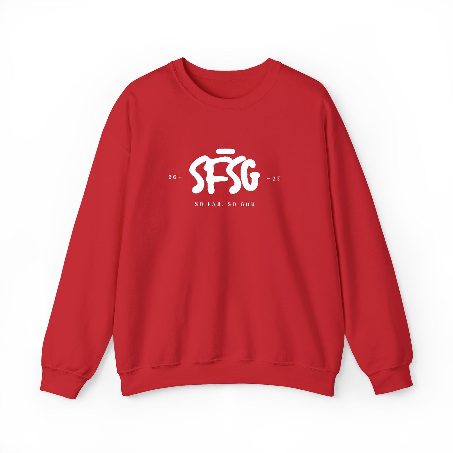 SFSG Unisex Embroidery Sweatshirt : WHITE CLASSIC