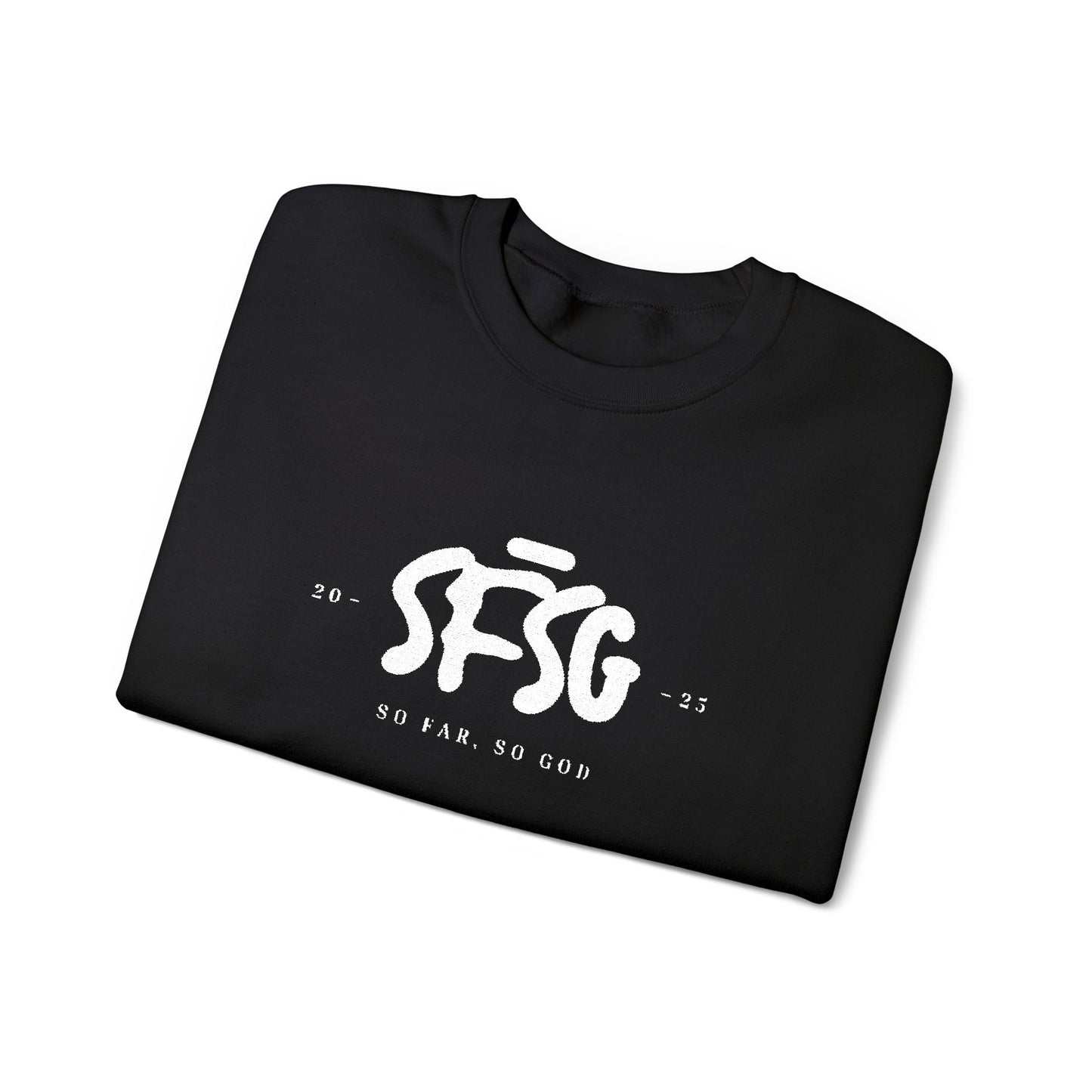 SFSG Unisex Embroidery Sweatshirt : WHITE CLASSIC
