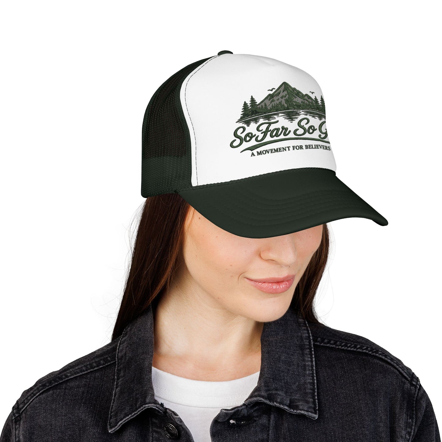 zSFSG Mountain Foam Trucker Hat