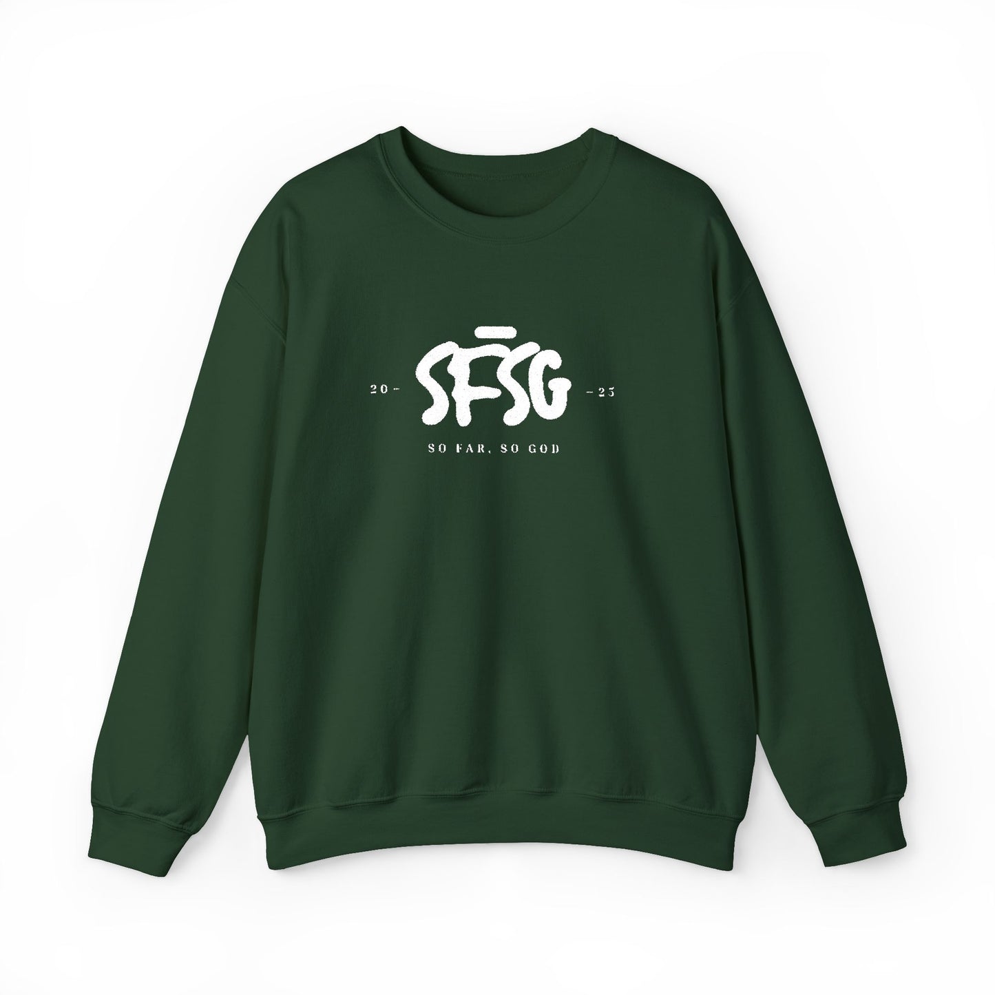 SFSG Unisex Embroidery Sweatshirt : WHITE CLASSIC