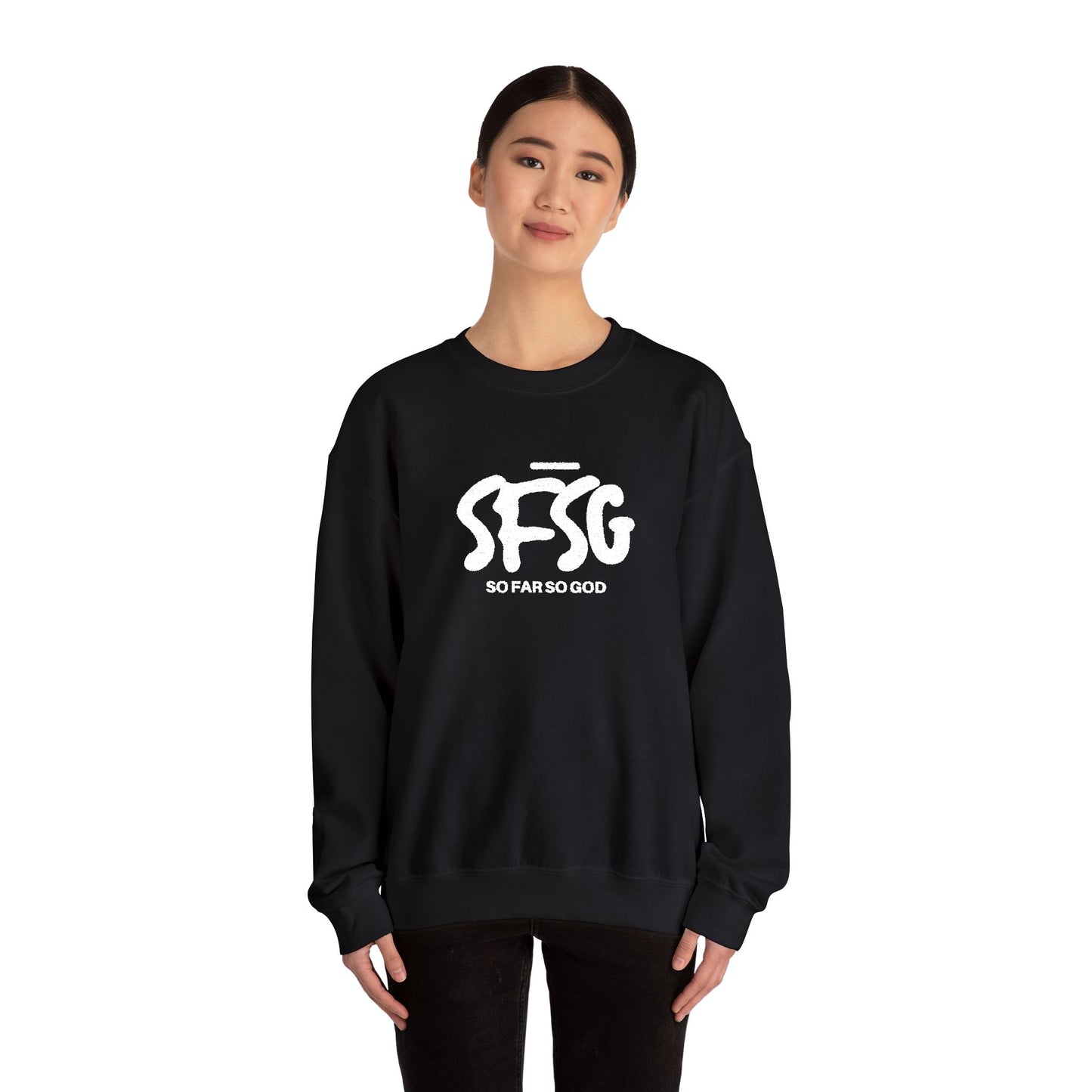SFSG Unisex Sweatshirt : LOGO WHITE (Embroidery)