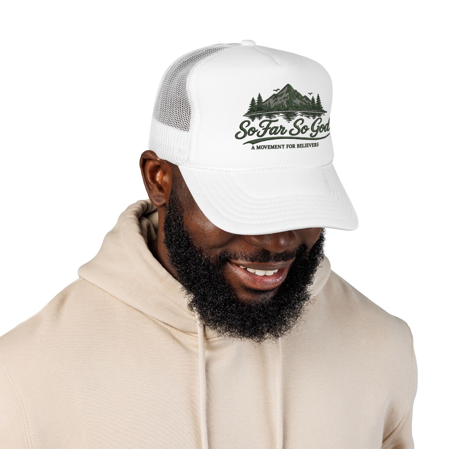 zSFSG Mountain Foam Trucker Hat