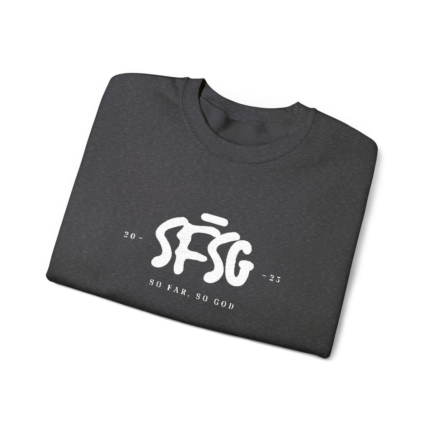 SFSG Unisex Embroidery Sweatshirt : WHITE CLASSIC