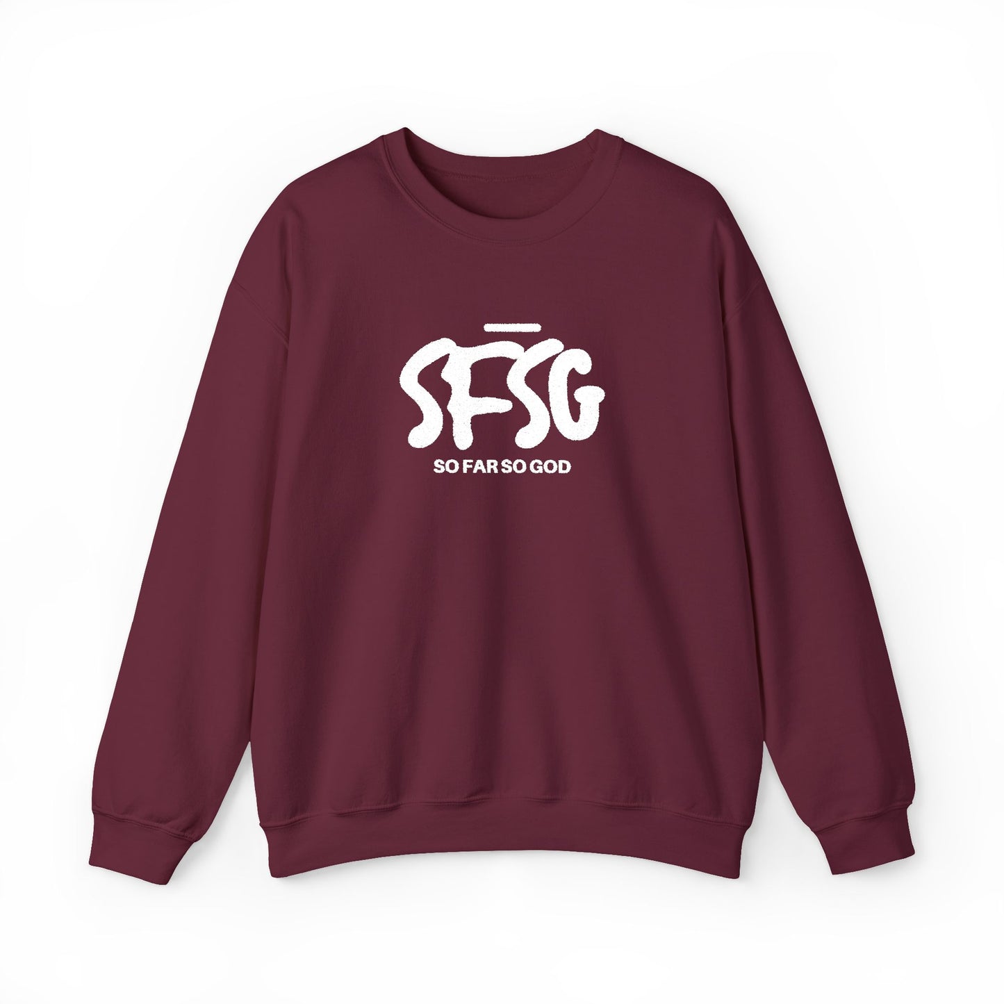 SFSG Unisex Sweatshirt : LOGO WHITE (Embroidery)
