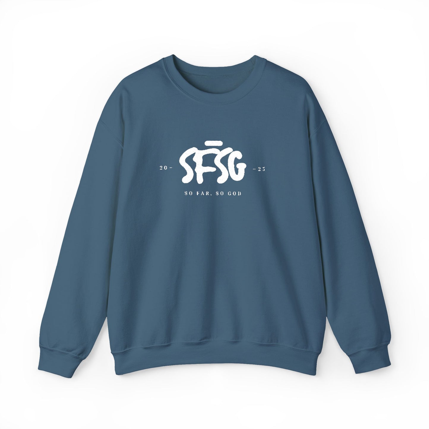 SFSG Unisex Embroidery Sweatshirt : WHITE CLASSIC