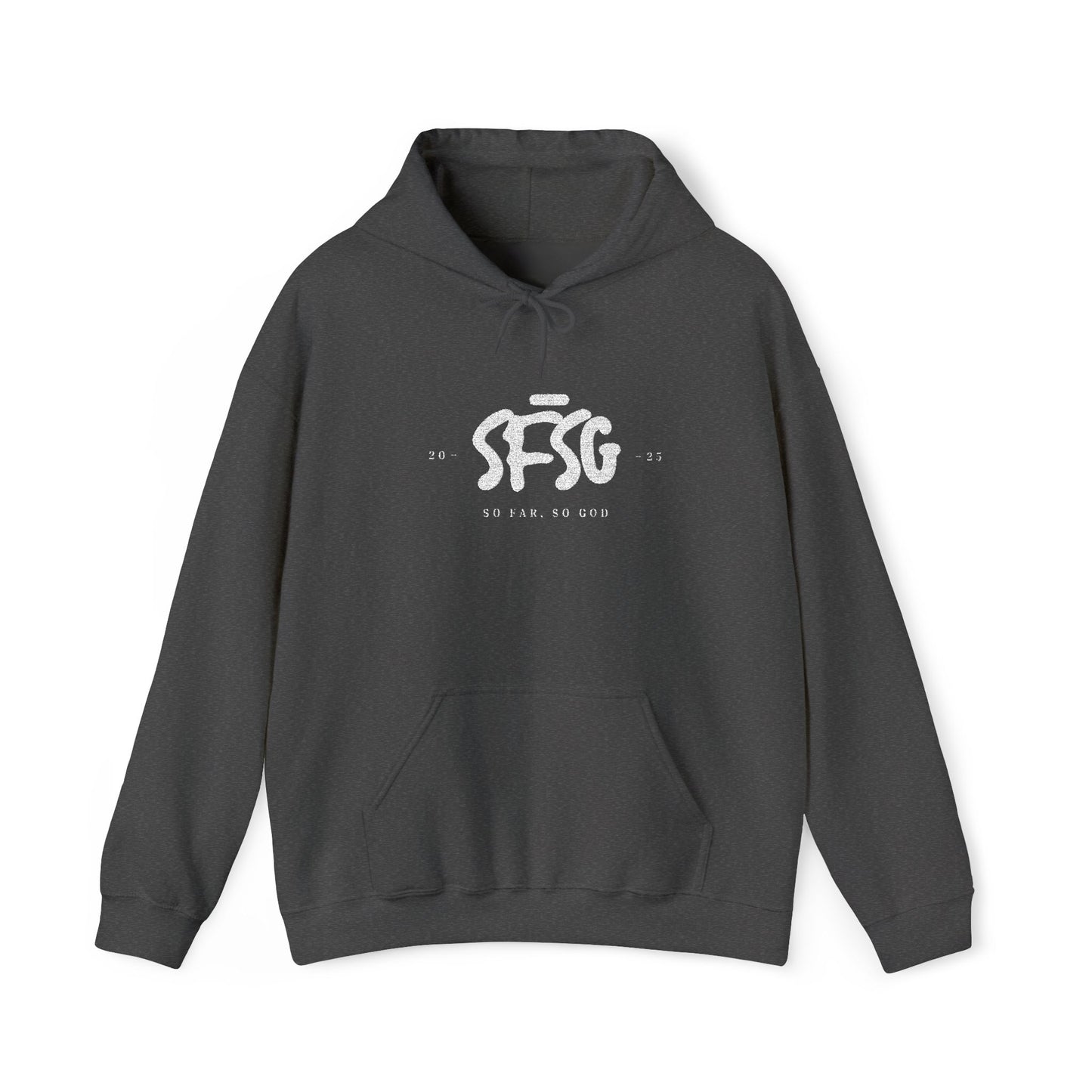 SFSG Unisex Hoody: LOGO WHITE CLASSIC (Embroidery)