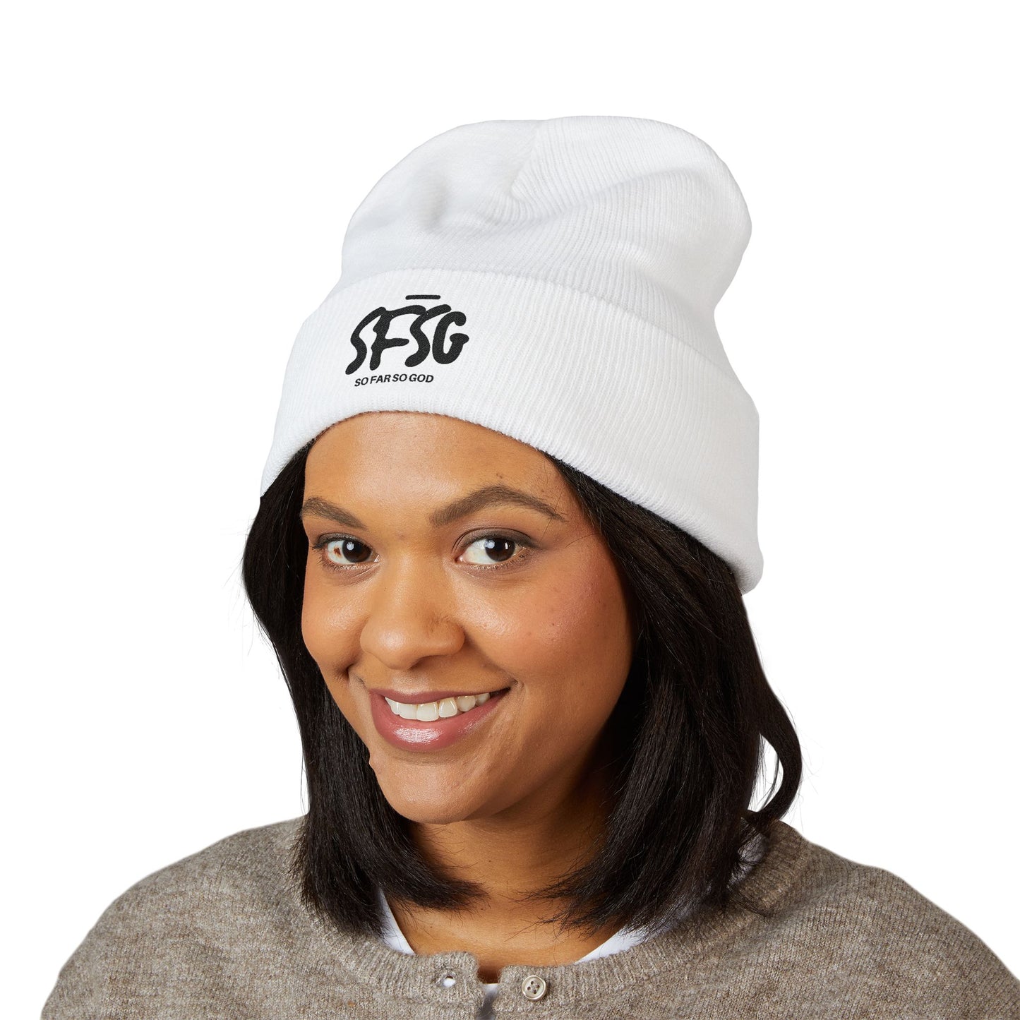 SFSG Beanie Embroidered - Black Logo