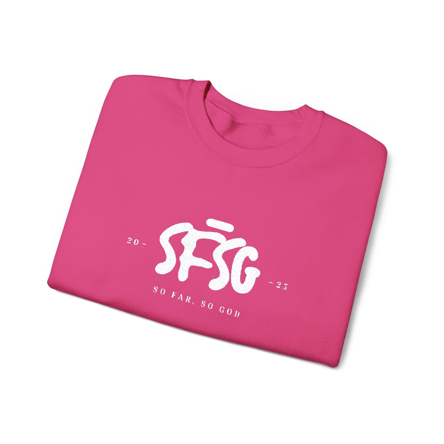 SFSG Unisex Embroidery Sweatshirt : WHITE CLASSIC