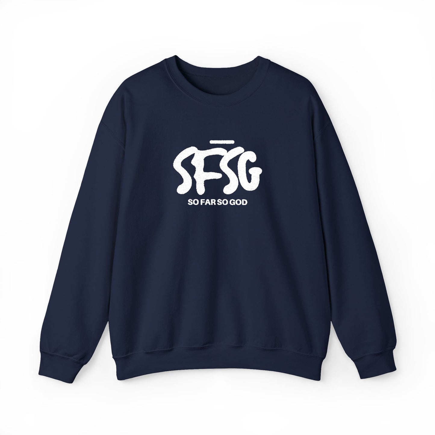SFSG Unisex Sweatshirt : LOGO WHITE (Embroidery)
