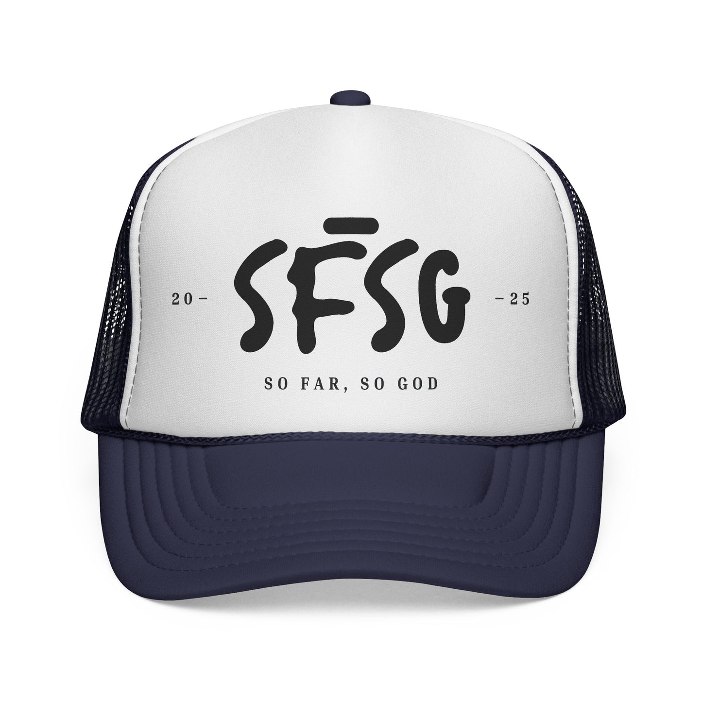 SFSG Trucker Hat: BLCK LOGO