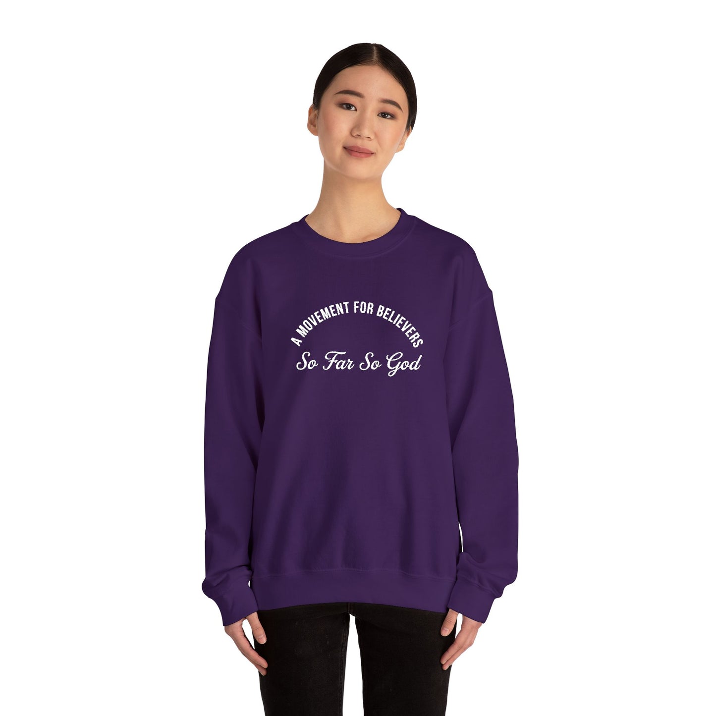 zMovement Unisex Heavy Blend™ Crewneck Sweatshirt (Embroidery)