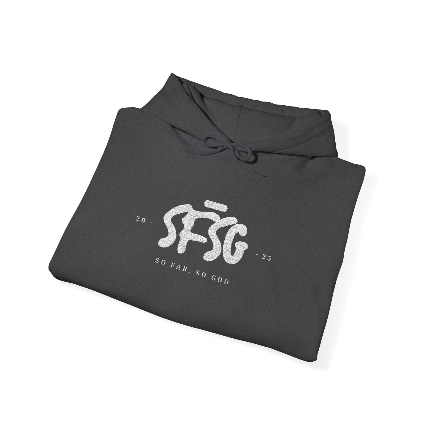 SFSG Unisex Hoody: LOGO WHITE CLASSIC (Embroidery)