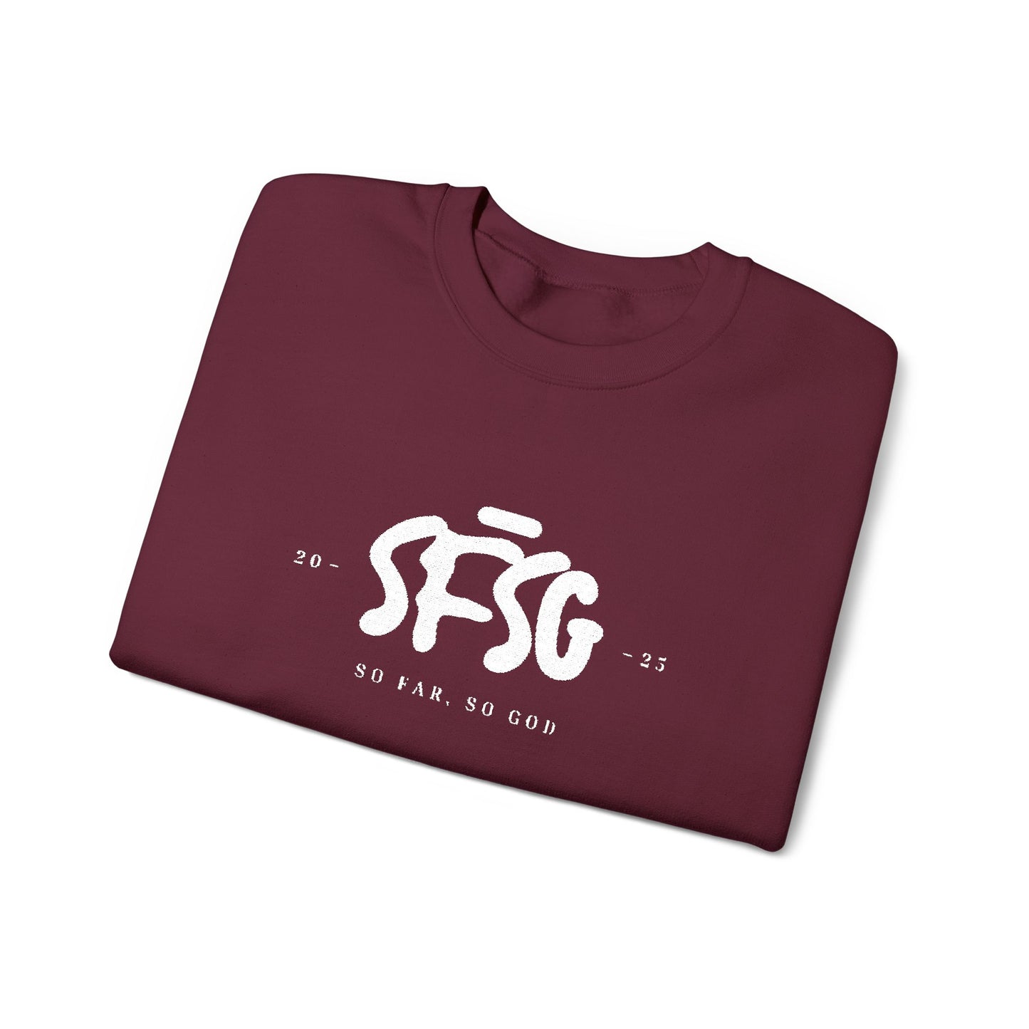 SFSG Unisex Embroidery Sweatshirt : WHITE CLASSIC