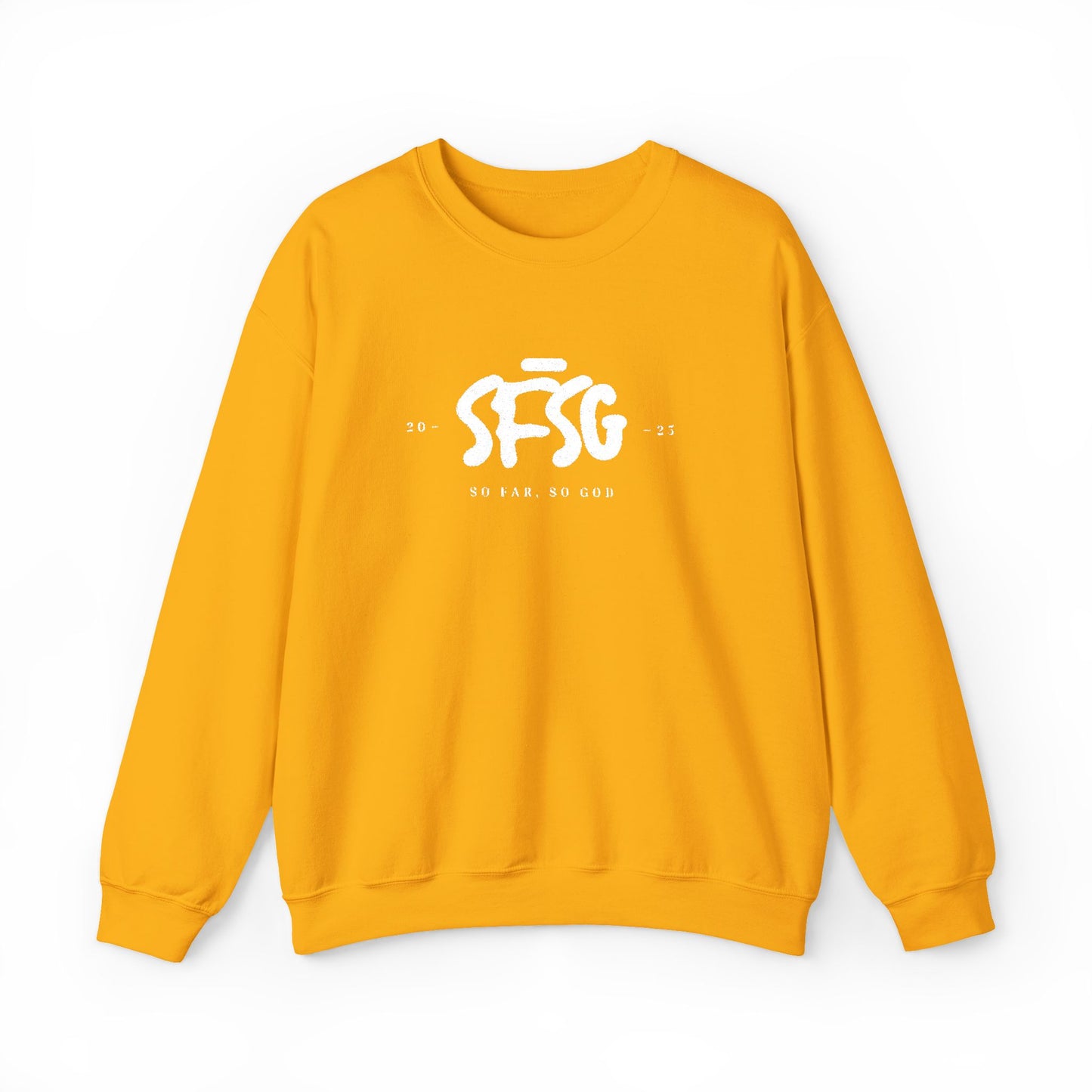 SFSG Unisex Embroidery Sweatshirt : WHITE CLASSIC