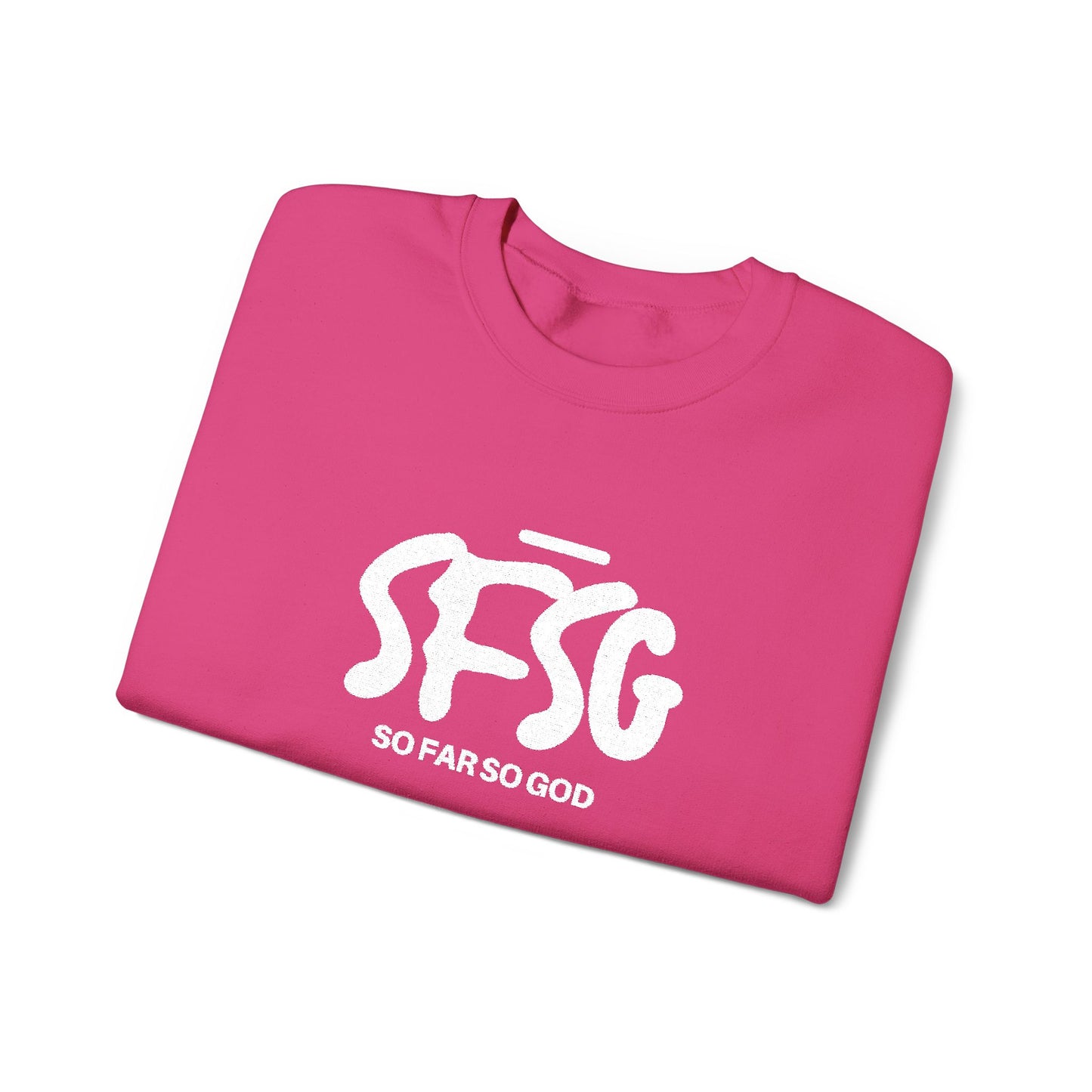 SFSG Unisex Sweatshirt : LOGO WHITE (Embroidery)