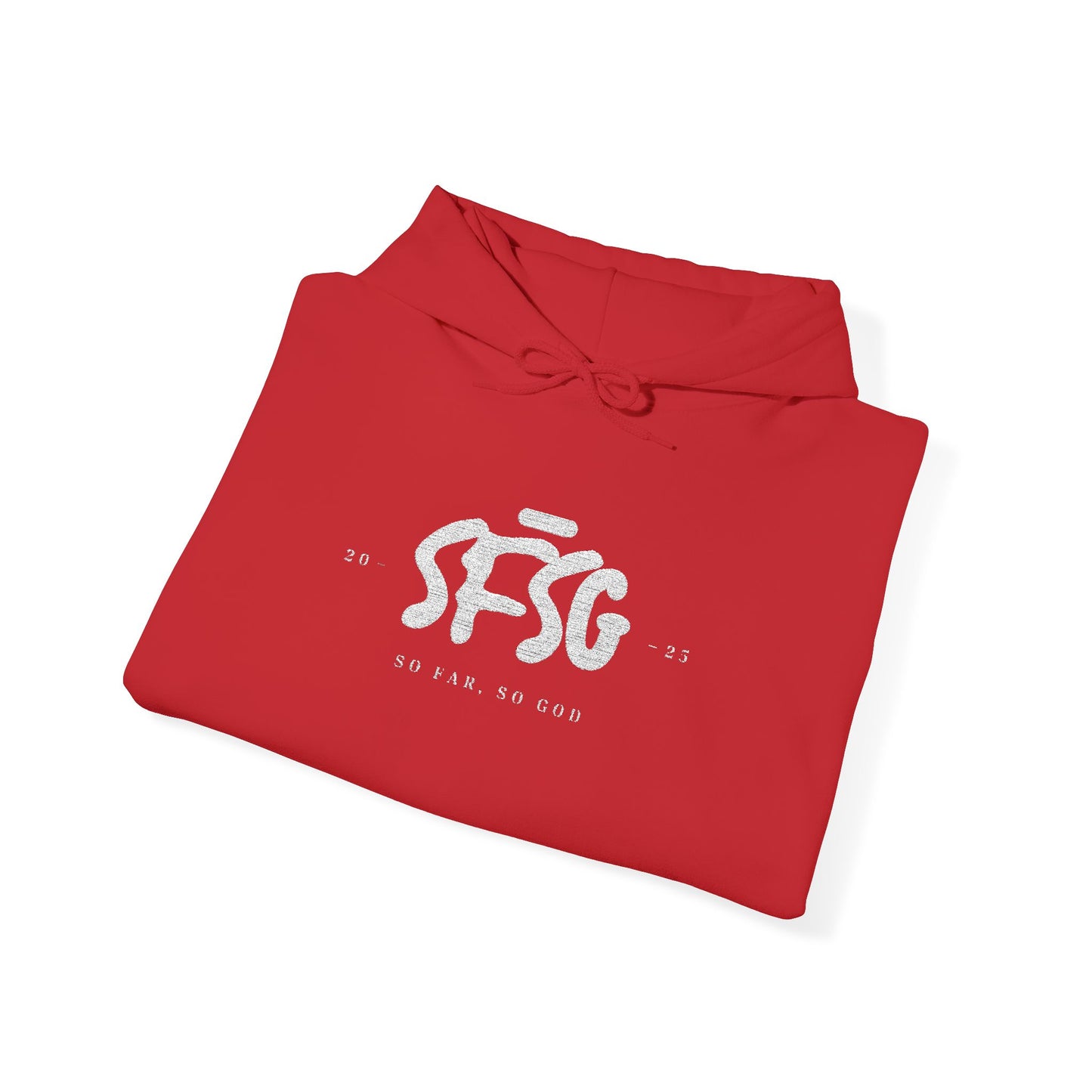 SFSG Unisex Hoody: LOGO WHITE CLASSIC (Embroidery)