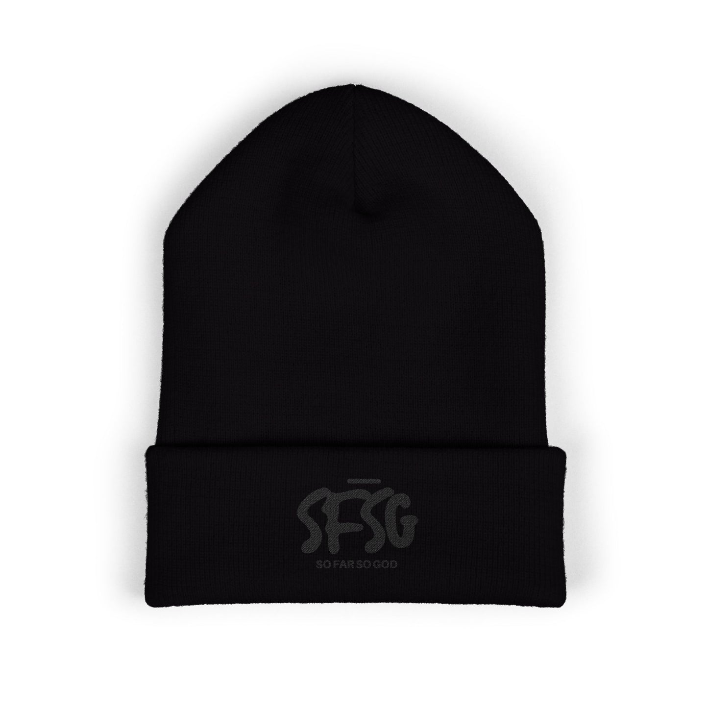 SFSG Beanie Embroidered - Black Logo