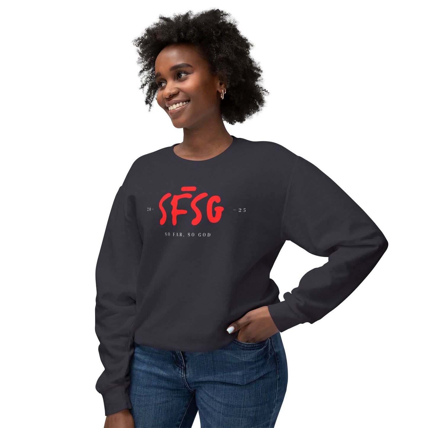 SFSG Unisex Sweatshirt : BLCK RED
