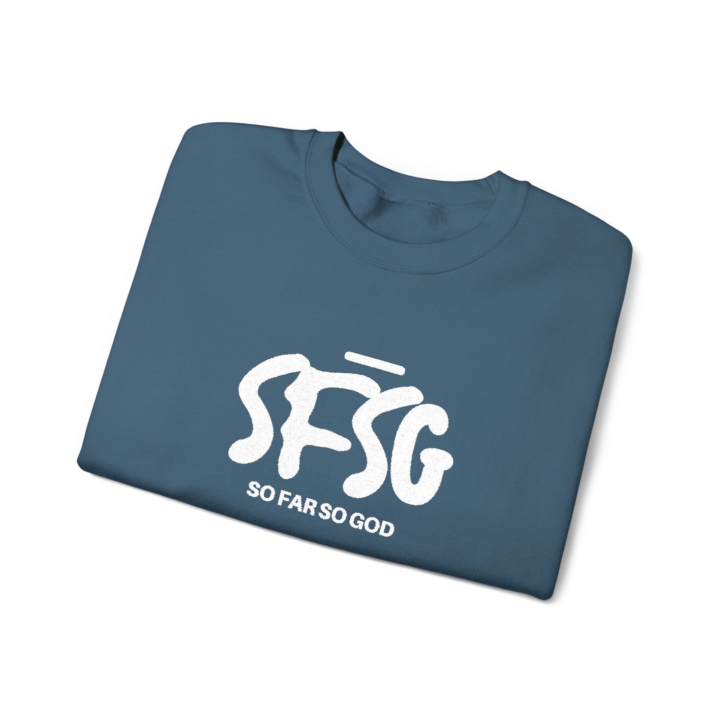 SFSG Unisex Sweatshirt : LOGO WHITE (Embroidery)