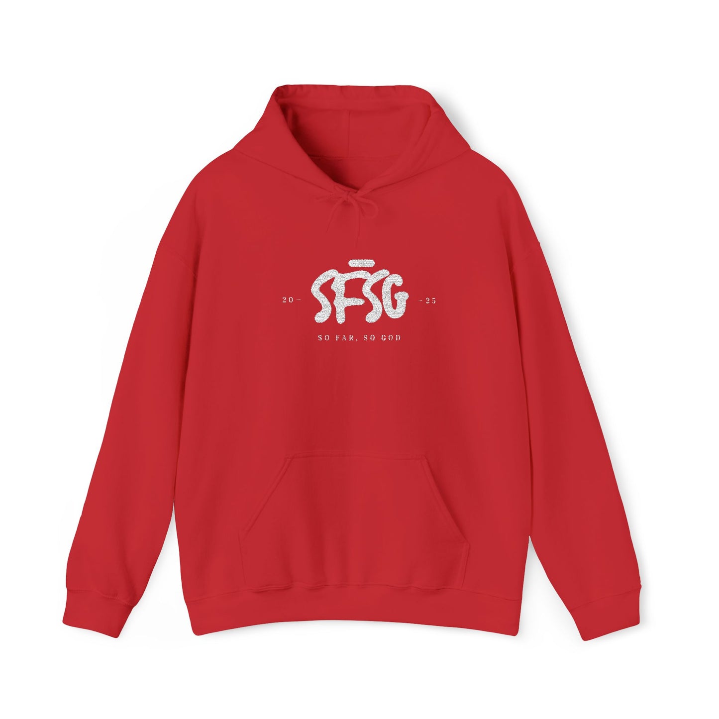 SFSG Unisex Hoody: LOGO WHITE CLASSIC (Embroidery)