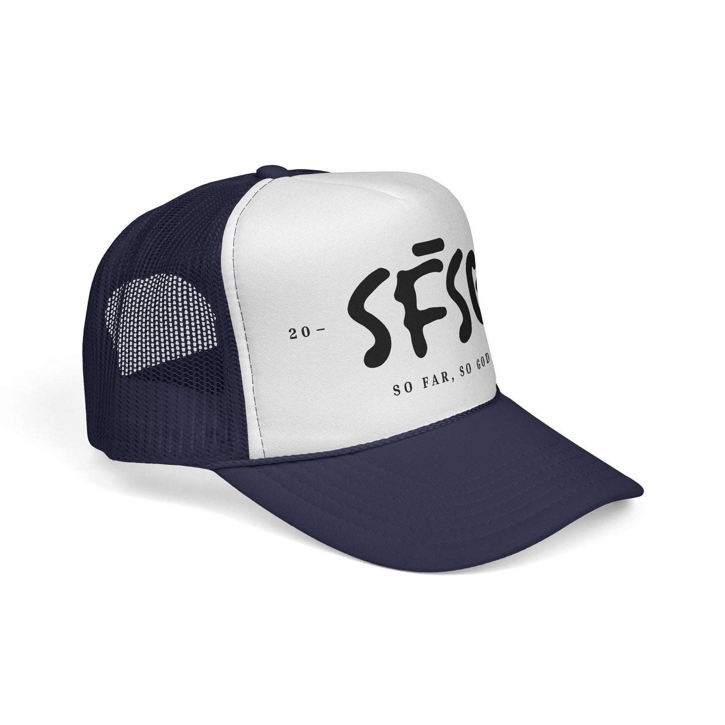 SFSG Trucker Hat: BLCK LOGO