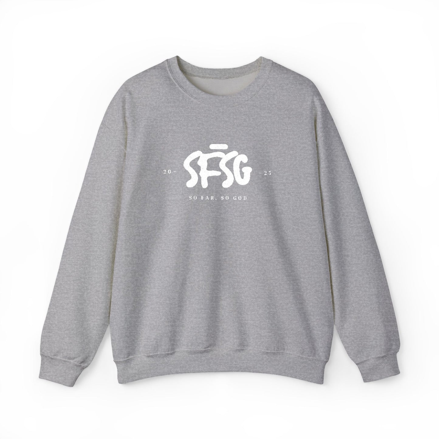 SFSG Unisex Embroidery Sweatshirt : WHITE CLASSIC