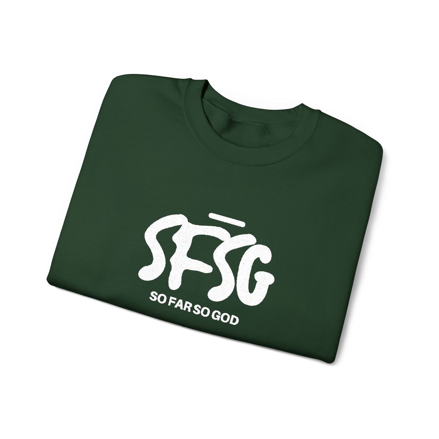 SFSG Unisex Sweatshirt : LOGO WHITE (Embroidery)