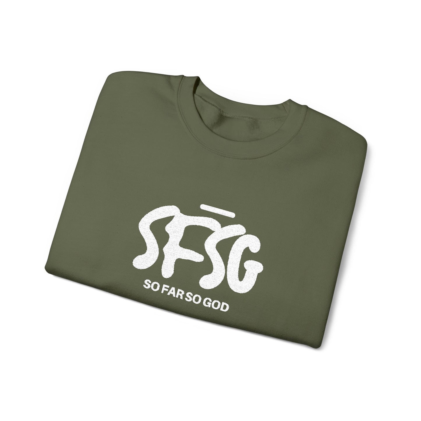 SFSG Unisex Sweatshirt : LOGO WHITE (Embroidery)