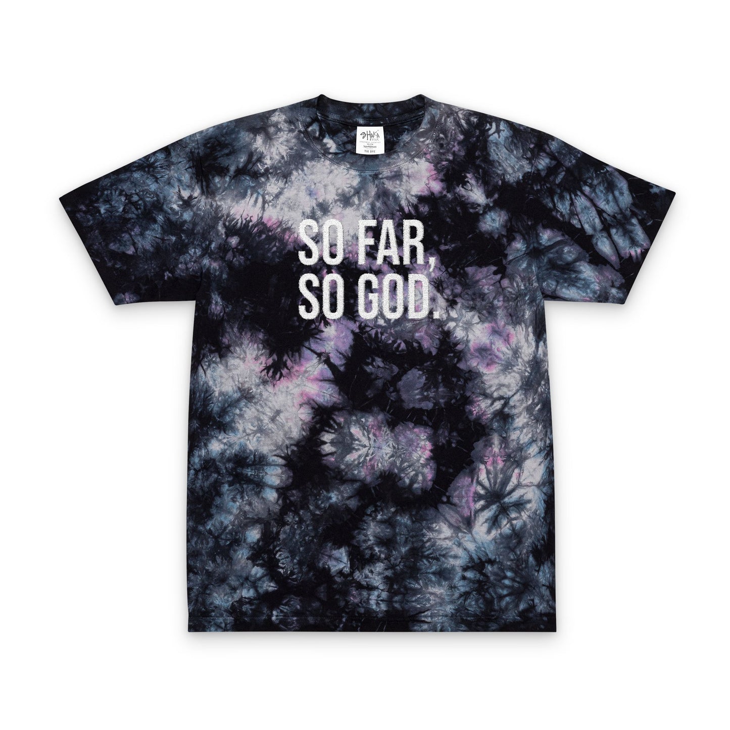 zOversized Tie-Dye T-Shirt (Embroidery)