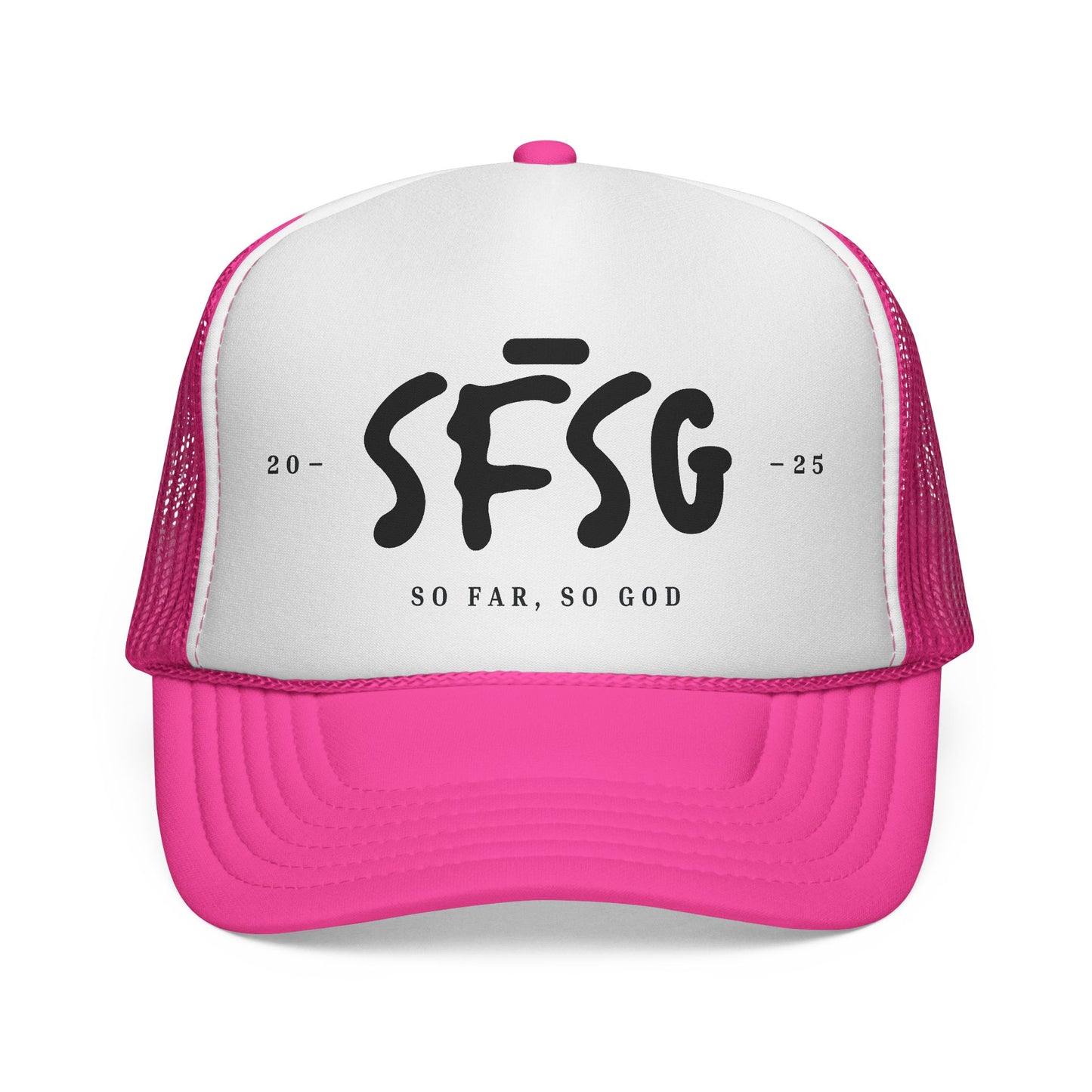 SFSG Trucker Hat: BLCK LOGO