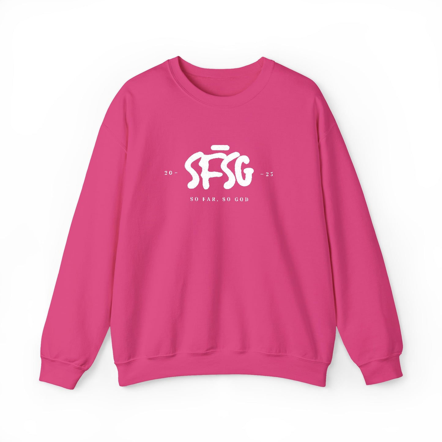 SFSG Unisex Embroidery Sweatshirt : WHITE CLASSIC