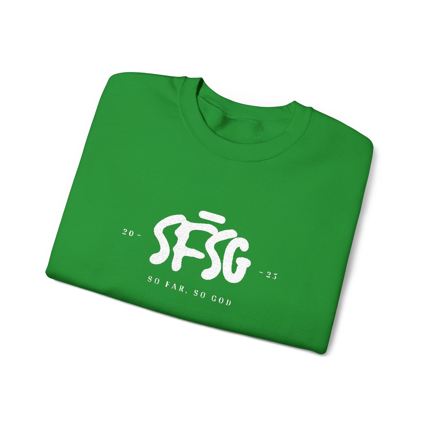 SFSG Unisex Embroidery Sweatshirt : WHITE CLASSIC
