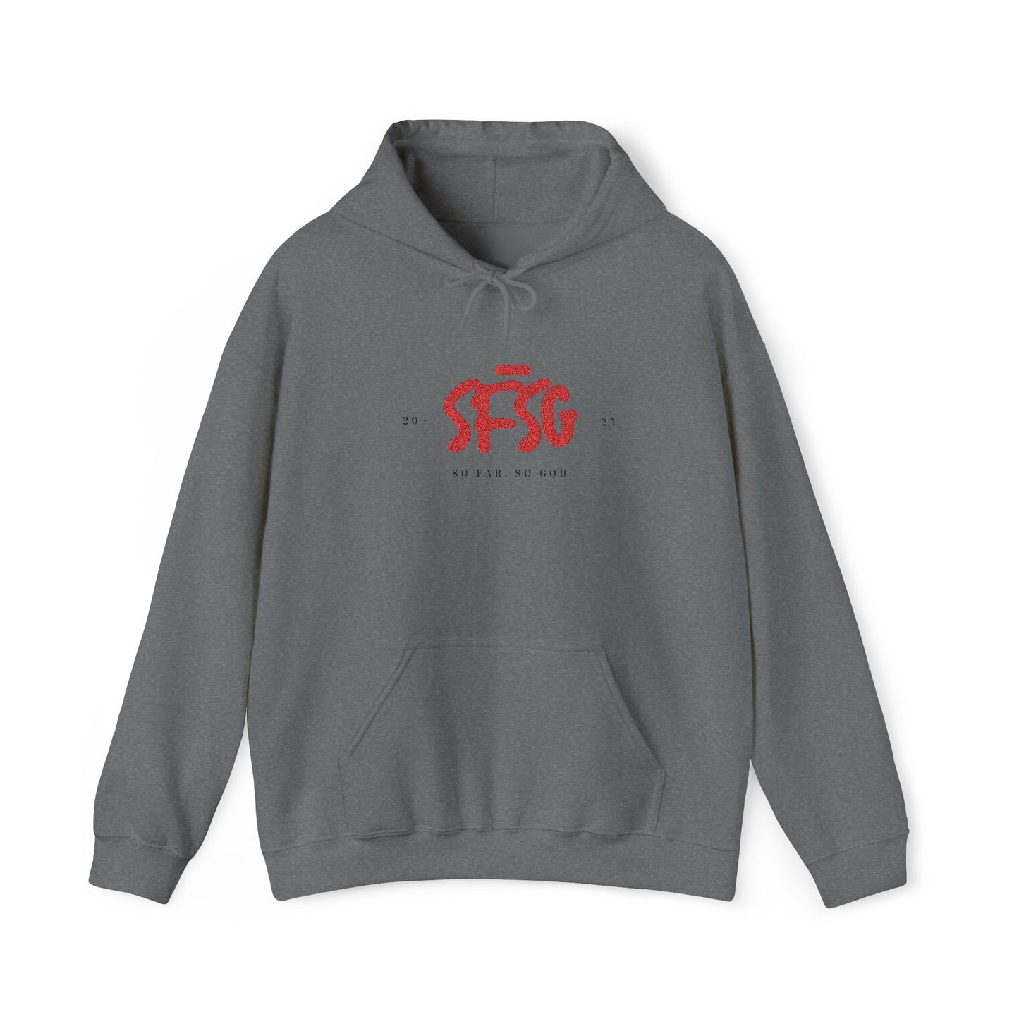 SFSG Unisex Hoody: LOGO RED CLASSIC (Embroidery)