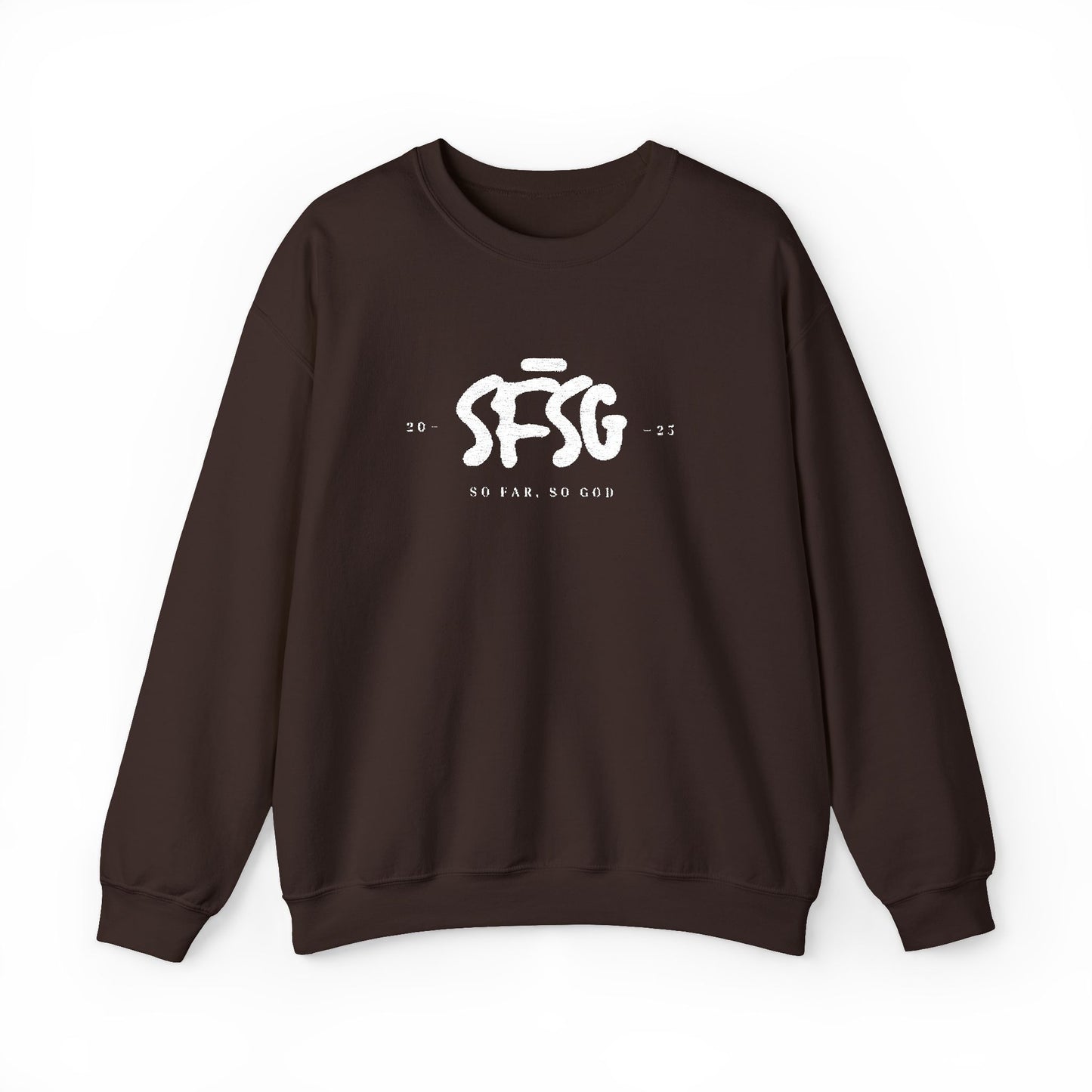 SFSG Unisex Embroidery Sweatshirt : WHITE CLASSIC