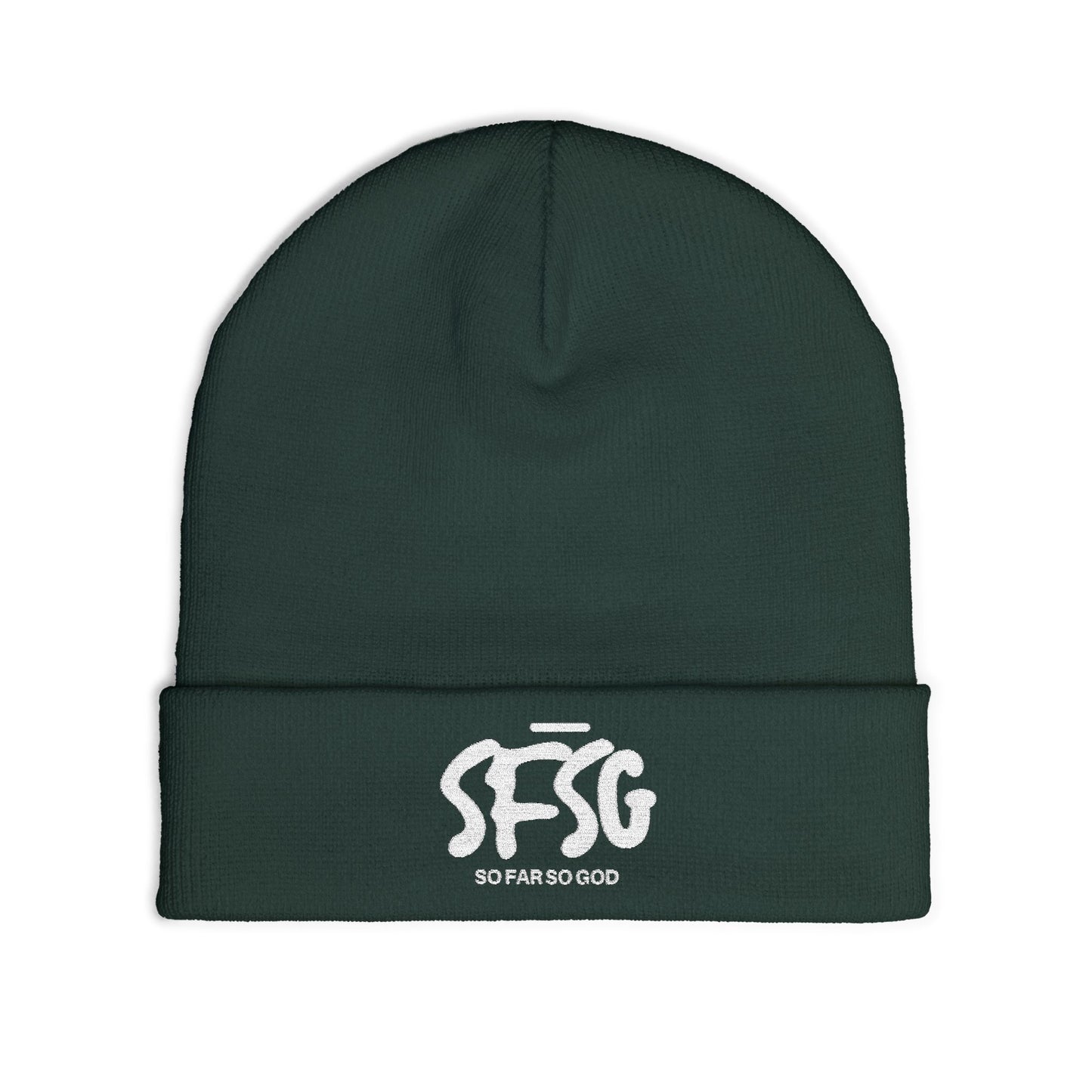 SFSG Beanie Embroidered - White Logo